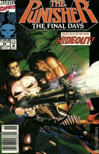 Punisher #58 [1992] VF Newsstand