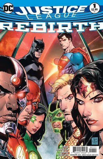 Justice League: Rebirth #1 [2016] VF