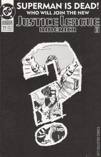 Justice League United #71 [1993] VF Cover B