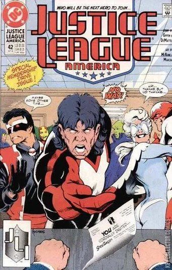 Justice League America #42 [1990] VF