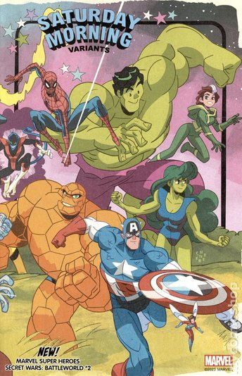 Marvel Super Heroes Secret Wars Battleworld #2 [2023] NM Cover C