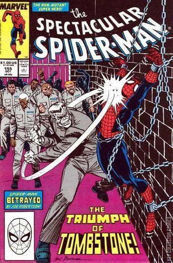 Peter Parker: The Spectacular Spider-Man #155 [1989] VF